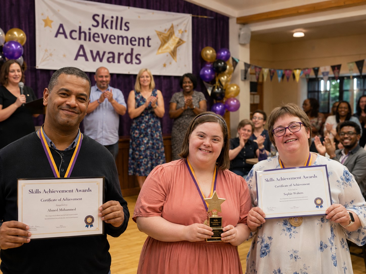 Service User Achievement Events